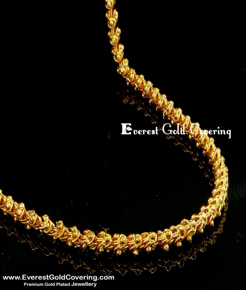 SHN035 - 18 Inches Gold Plated Daily Wear Dasavatharam Chain Design Buy Online SHN035 - 18 Inches Gold Plated Daily Wear Dasavatharam Chain Design Buy Online