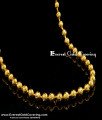 SHN036 - 18 Inches One Gram Gold Light Weight Designer Gold Balls Chain Design for Daily Use