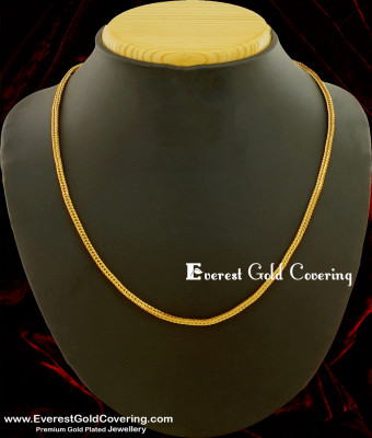 SHN011 - Gold Plated Daily Wear Short Chain Design for Men and Women