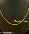 SHN011 - Gold Plated Daily Wear Short Chain Design for Men and Women