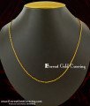 SHN002 - Gold Plated Daily Wear Wheat Model Short Chain Design Buy Online