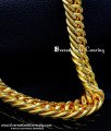 gold plated chain with guarantee, lifetime warranty gold plated chains, lifetime guarantee gold plated jewelry india, 2 gram gold plated chain