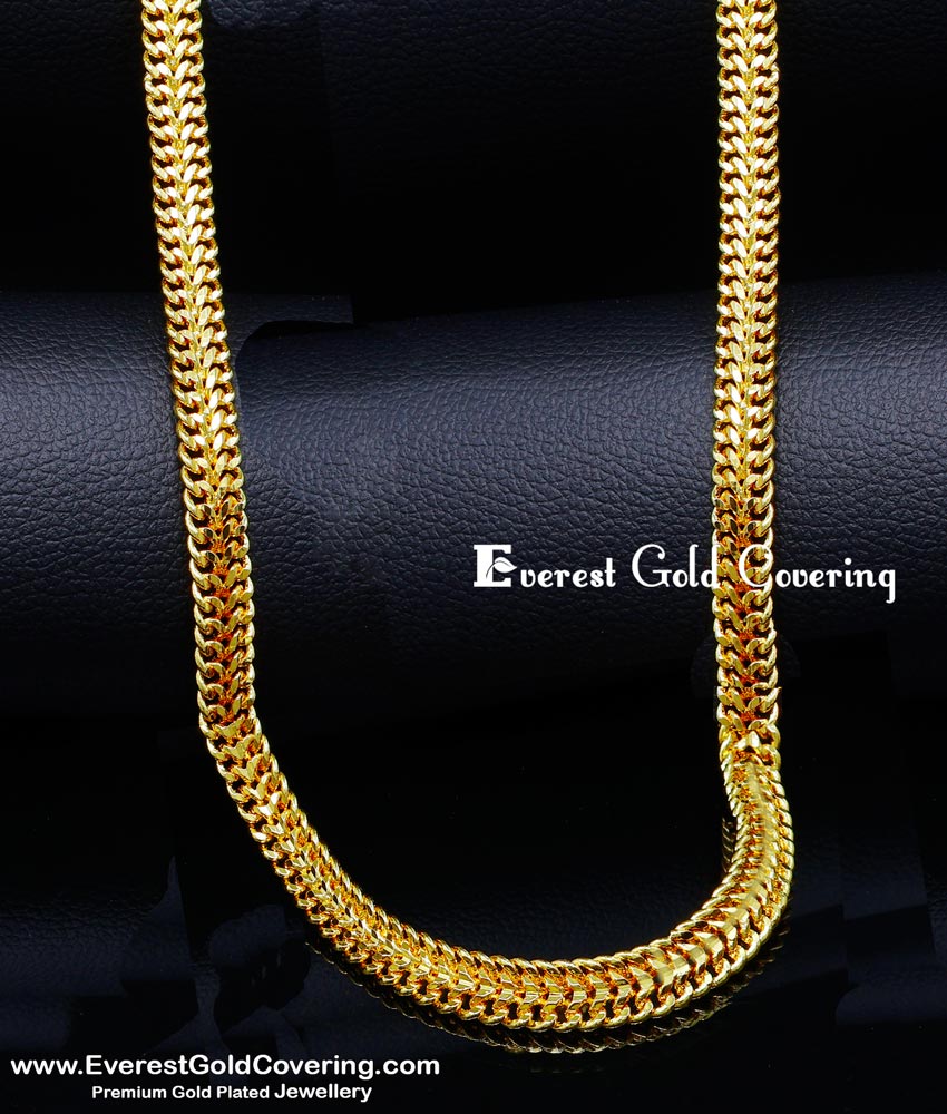 gold plated chain, gold plated chain with guarantee, lifetime guarantee gold plated jewelry india, gold plated chain for men, chain for men, chain design, chain design for men, covering chain, gold chain design, gold chain design gents, gold chain designs male