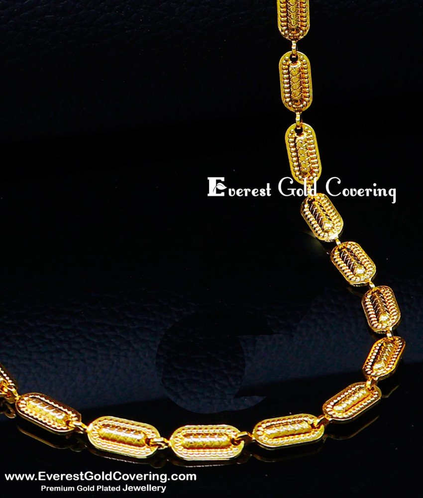 gold plated chain, gold plated chain with guarantee, gold plated chain for men, 1 gram gold plated chain, gold plated chain for women, gold plated chain for girls, 2 gram gold plated chain, daily wear gold plated chain, daily wear gold chain, gold plated chain with warranty