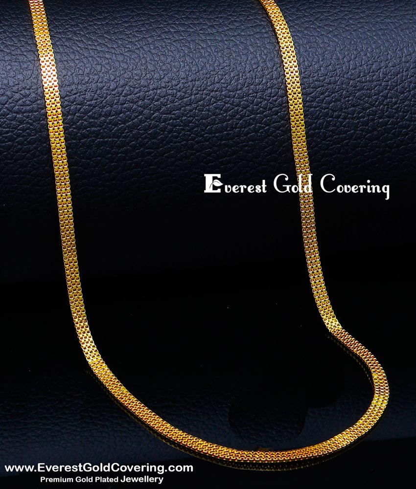 gold plated chain, gold plated chain with guarantee, gold plated chain for men, 1 gram gold plated chain, gold plated chain for women, gold plated chain for girls, 2 gram gold plated chain, daily wear gold plated chain, daily wear gold chain, gold plated chain with warranty
