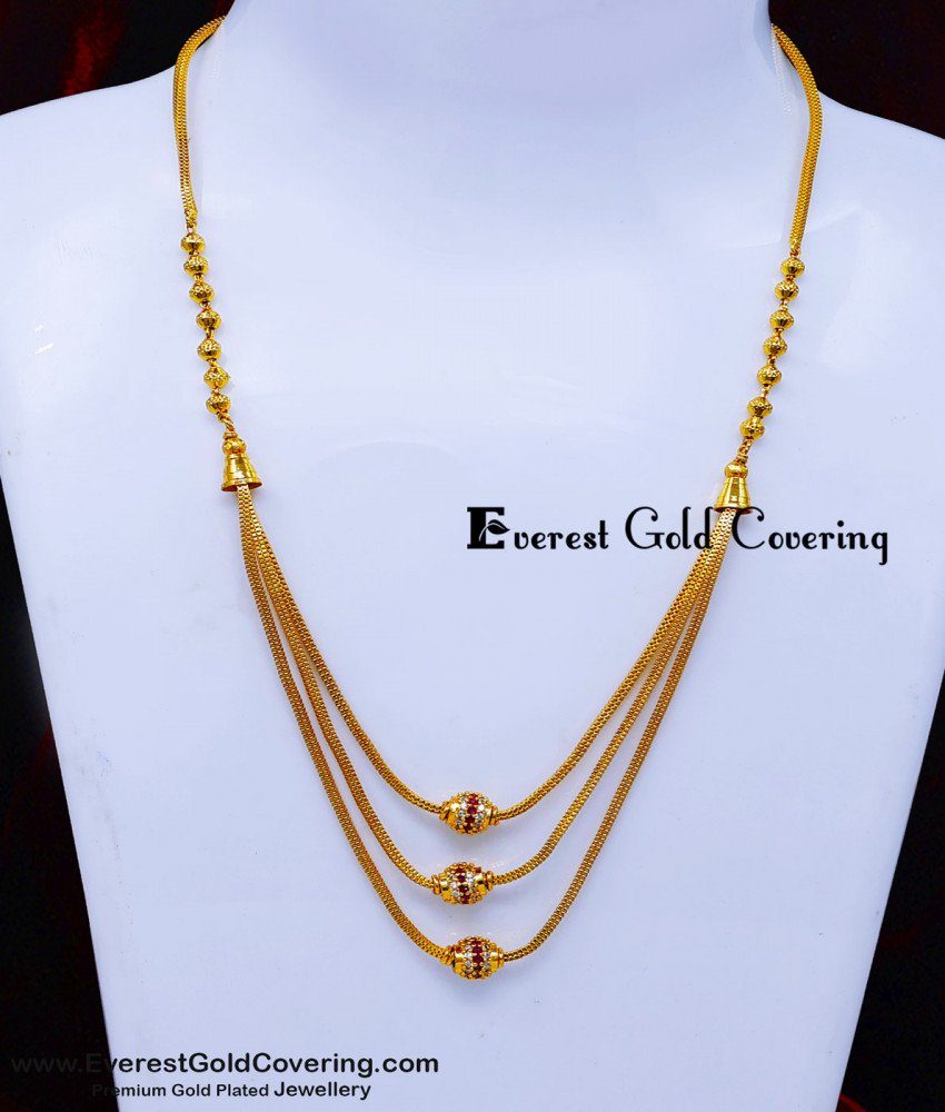 layered necklace