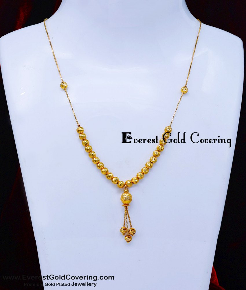ball chain gold designs 