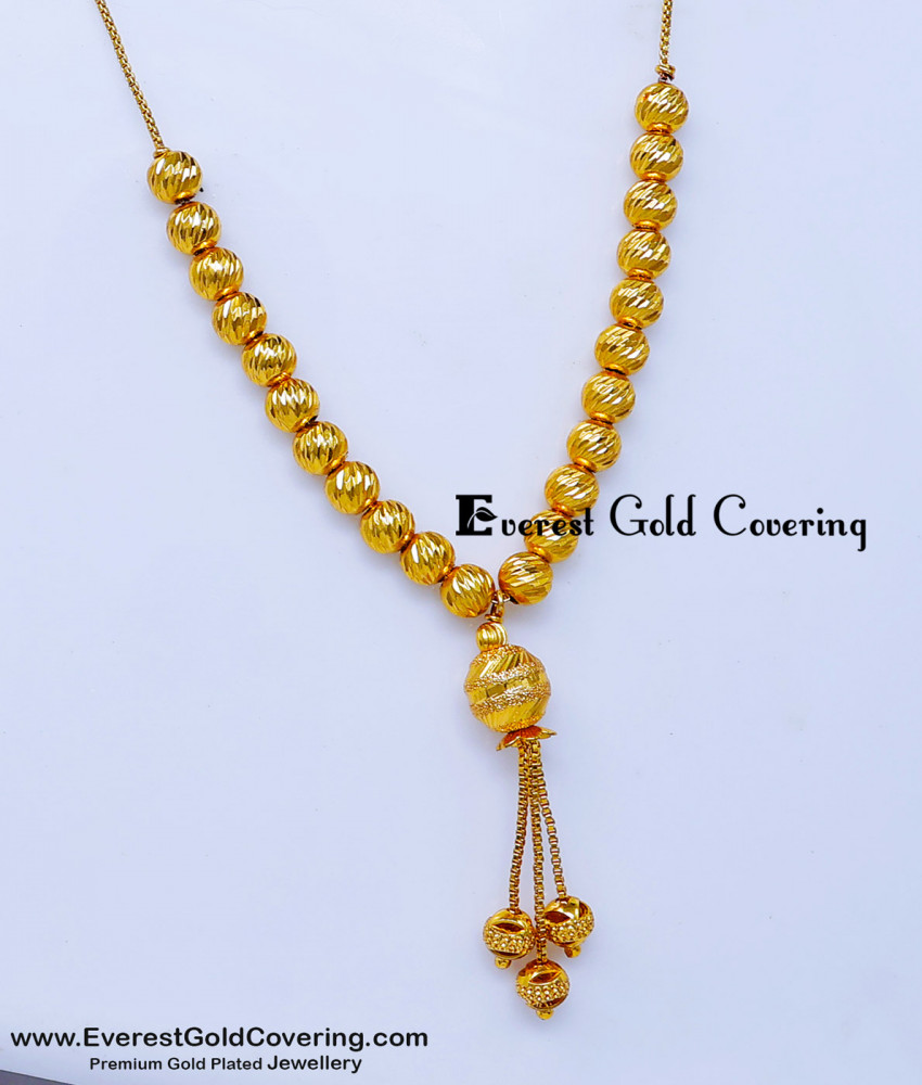 ball chain gold designs 