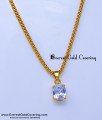 1 gram gold pendant chain