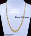 Gold Model Simple Gold Ball Chain Necklace Online gold ball chain design for ladies