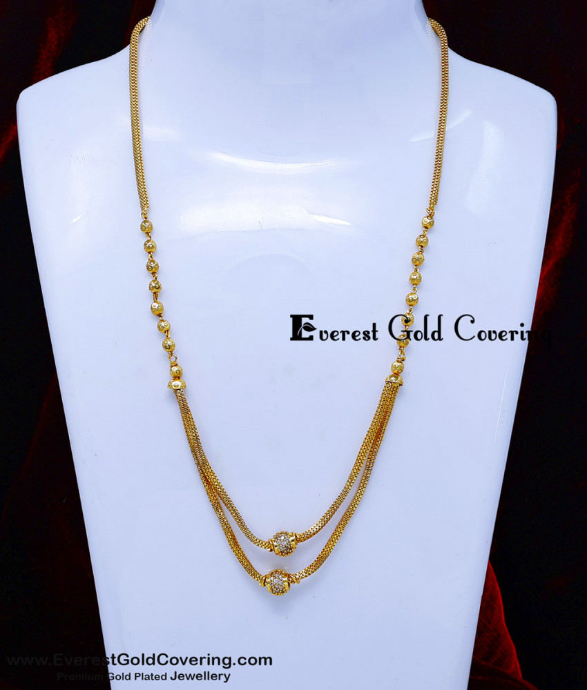 layered necklace