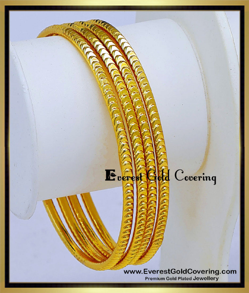 Gold Model Traditional Impon Bridal 4 Bangles Set Premium Impon Bangles for Every Occasion