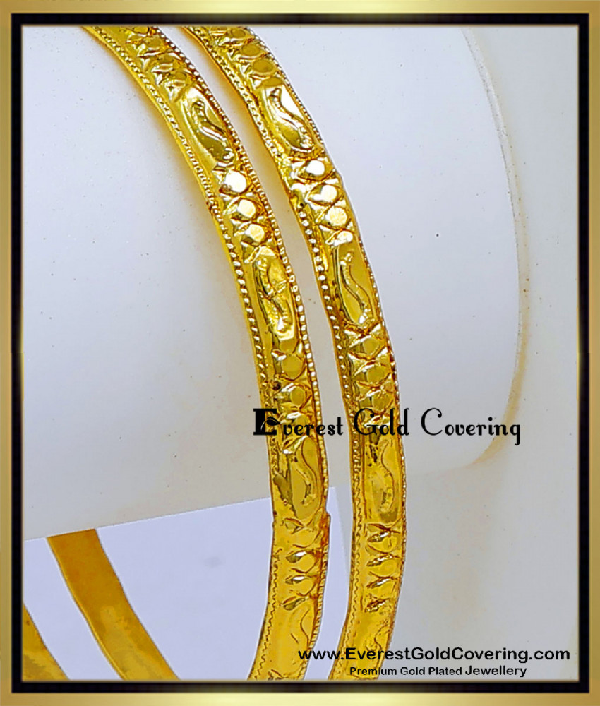 Premium Gold Polish Daily Wear Panchaloha Bangles panchaloha jewellery with price