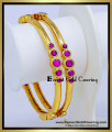 Traditional Ruby Stone Impon Bangles Online Shopping Impon stone Bangles for Women