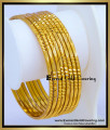 2.8 One Gram Gold Plated Plain Daily Use 8 Bangles Set plain daily wear gold bangles