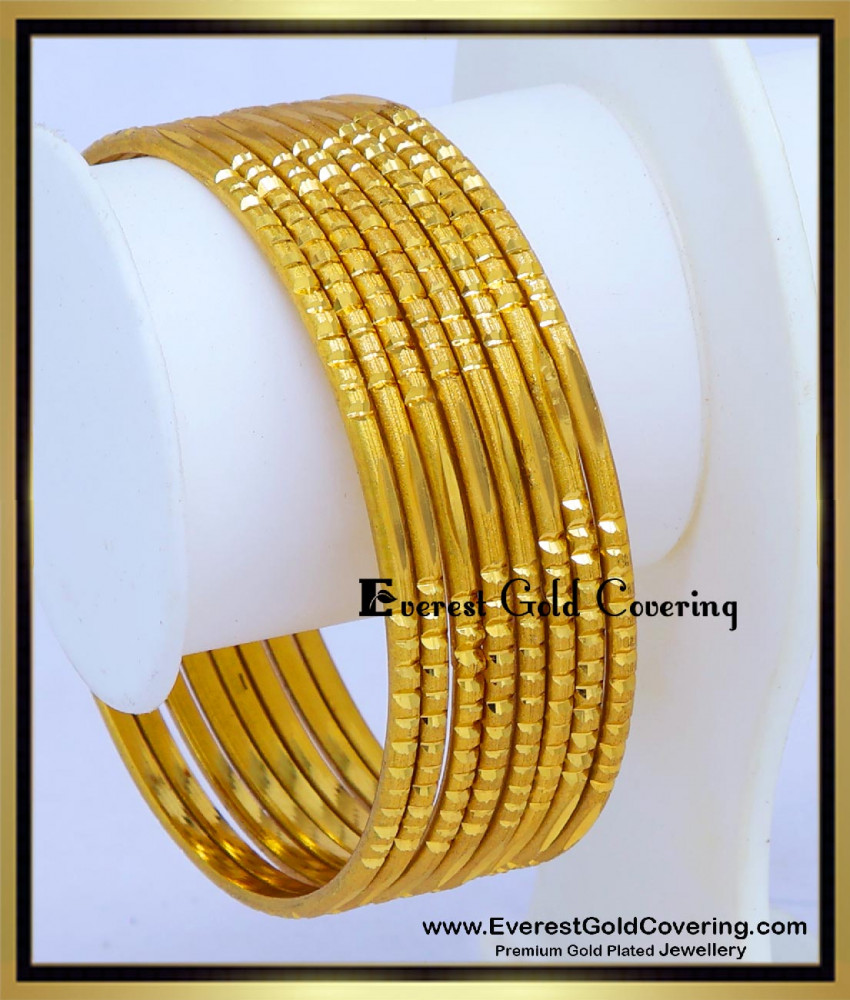 Simple Daily Wear 1 Gram Gold Bangles for Women office wear casual daily wear gold bangle