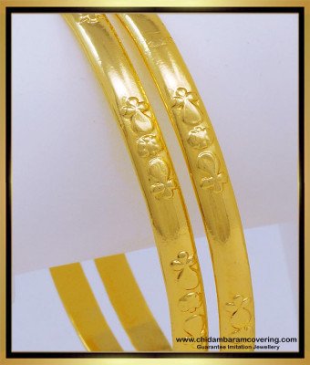 BNG642 - 2.8 Size Original Impon Plain Bangles Design Online