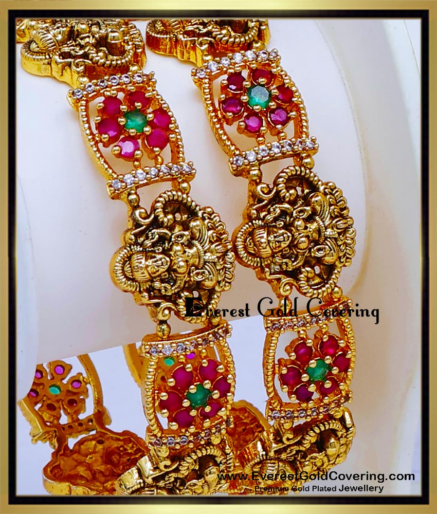 antique bangles temple jewellery