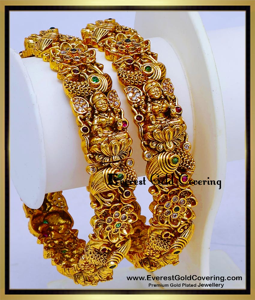 bridal temple bangles set