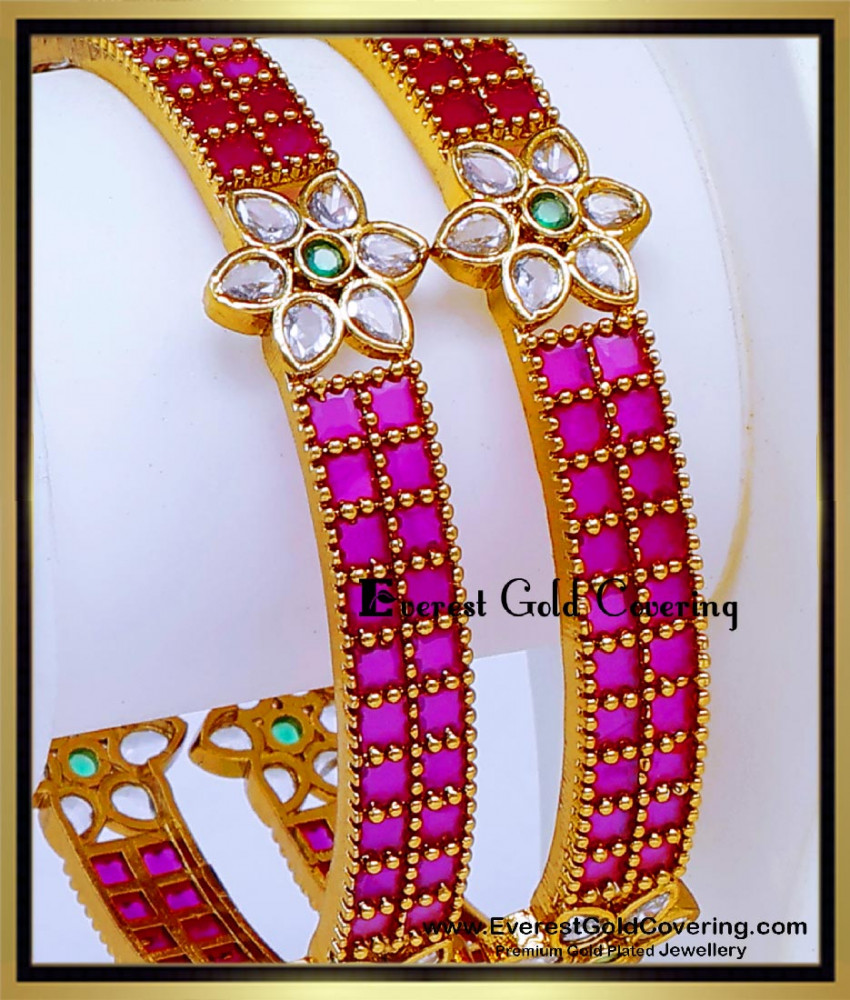 matte finish bangles set