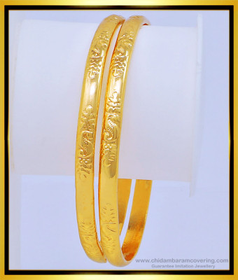 Bng421 - 2.8 Size Beautiful Gold Look Bangles Buy Original Impon Bangles for Women 