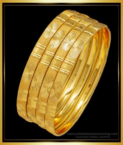 BNG496 - 2.4 Size Latest Bangle Designs Daily Wear Imitation Bangles Set Online
