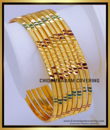 BNG785 - 2.10 Traditional Daily Wear Artificial Wedding Bangles