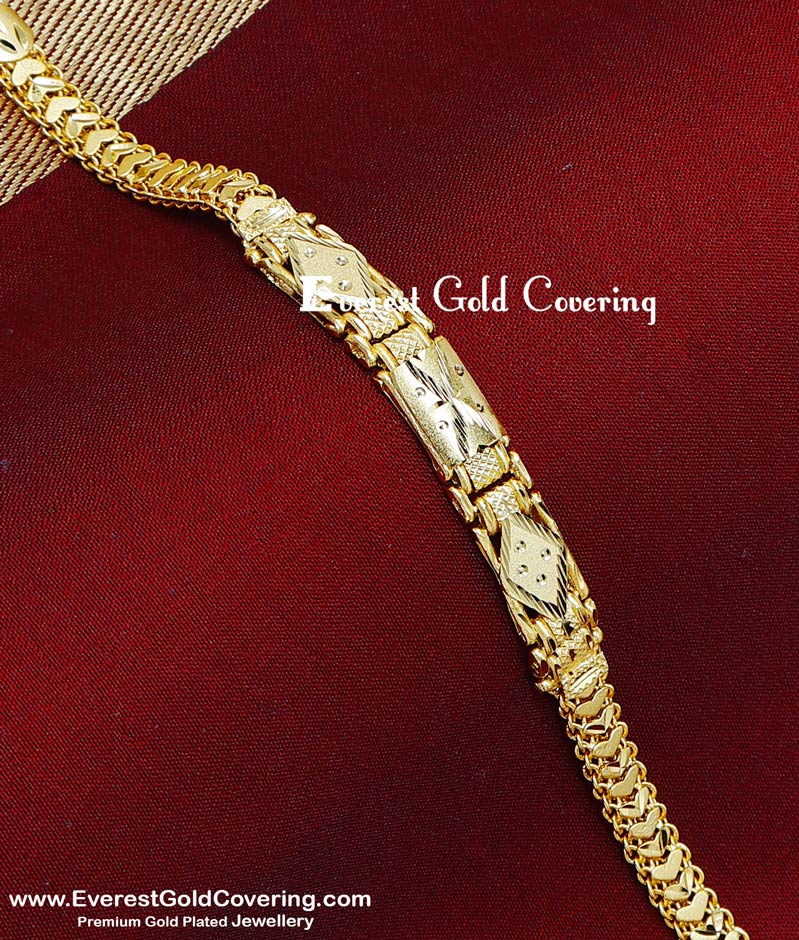 boys gold bracelet design