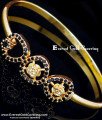 New Model Black Stone Flower Design Gold Plated Bracelet gold plated bracelet for women