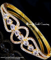 Unique Artificial Diamond Stone Bangle Type Bracelet Gold single bangle designs for ladies