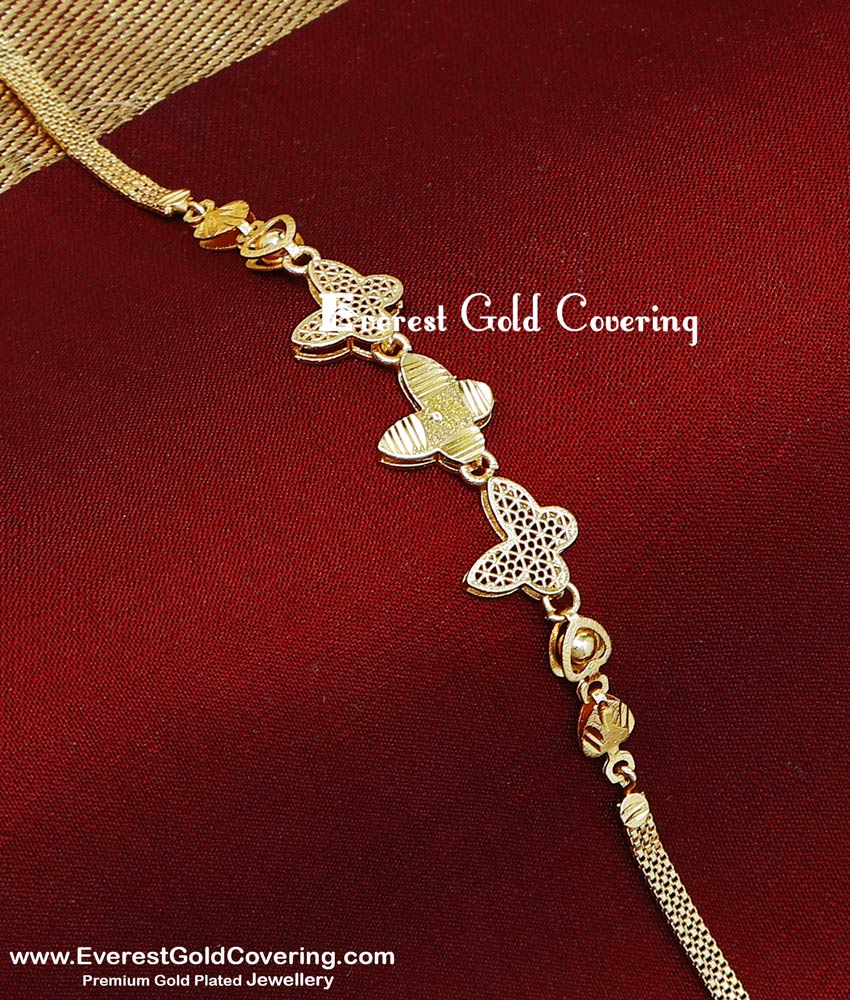 stylish gold bracelet designs for girls