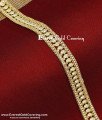 Premium Gold Plated Mango Design Bracelet for Women broad bracelet designs
