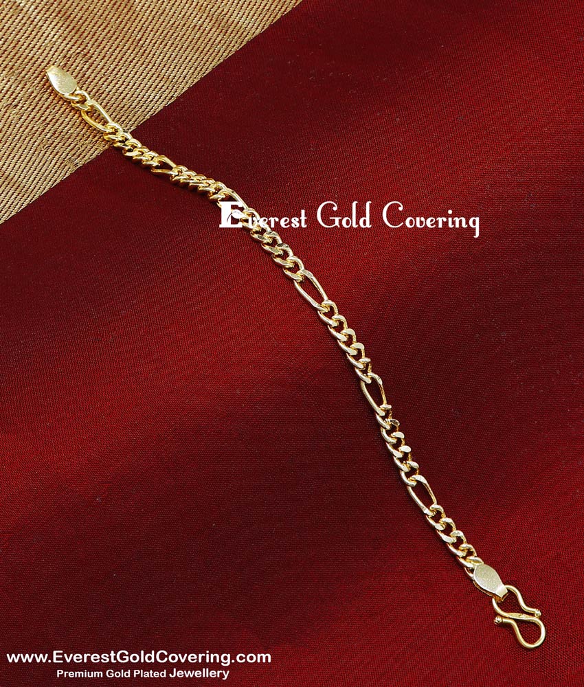 1 Gram Gold Plated Daily Use Hand Chain Bracelet for Men hand chain bracelet for men