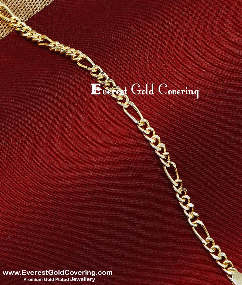 1 Gram Gold Plated Daily Use Hand Chain Bracelet for Men hand chain bracelet for men