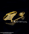 Beautiful Adjustable Baby Bracelet with Ring Gold Design fancy baby bracelet with attached ring