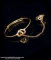 Unique Bangles Type Rose Gold Heart Bracelet with Ring Set baby bracelet with ring