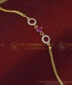 BCT265 - beautiful white and ruby stone party wear gold look bracelet for women gold bracelet, gold covering bracelet, covering bracelet, gold plated bracelet, one gram gold bracelet, stone bracelet, imitation bracelet, bracelet for women,
