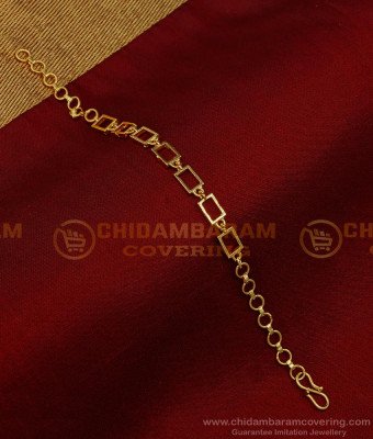 BCT385 - New Model Light Teenage Girl 1 Gram Gold Bracelet