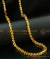 CHN097-XLG - 36 Inches Gold Plated Long Chain Heavy Thick Gold Chain Heart Design Chain Buy Online