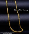 1gm Gold plated chain