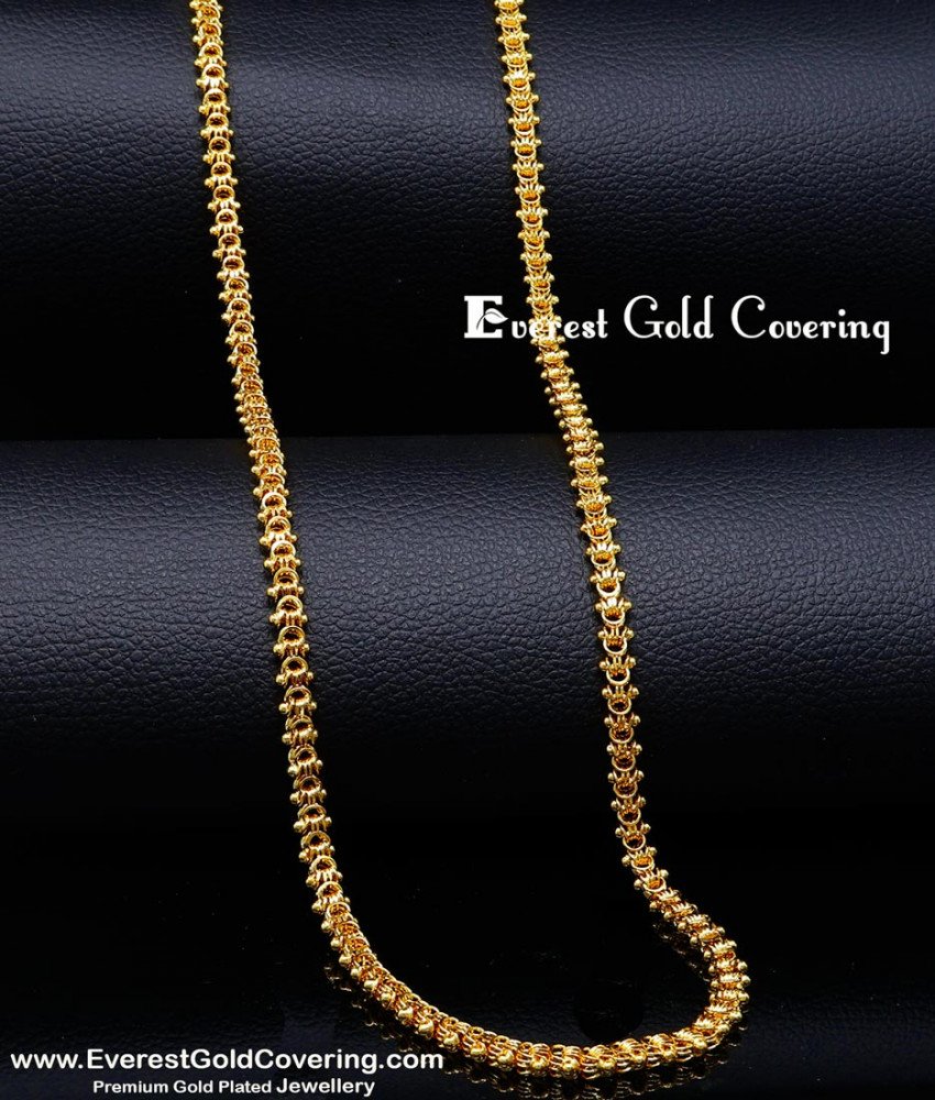 Gold plated chain