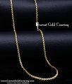 CHN439 - Impon Gothumai Design Pure Panchaloha Chain Online