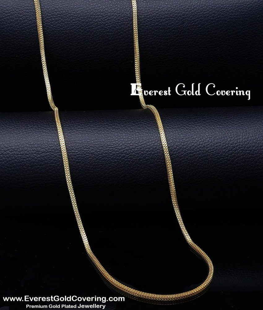 CHN440 - Trendy Square Design Five Metal Impon Chain for Daily Use