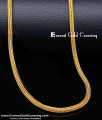 Premium Gold Plated Light Weight Chain for Women Luxury Gold-Finish Flexible Chain