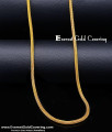 Premium Gold Plated Light Weight Chain for Women Luxury Gold-Finish Flexible Chain