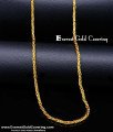 Latest Gold Plated Jadai Pinnal Design Thick Long Chain Latest Traditional Gold Plated Thick Long chain
