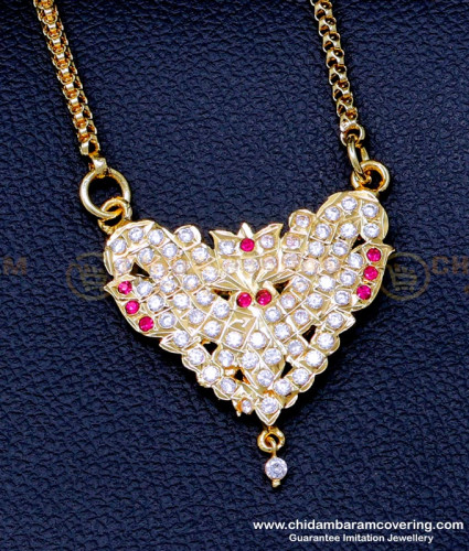 DLR236 - Impon Pendant Chain Gold Plated Jewellery Online Shopping