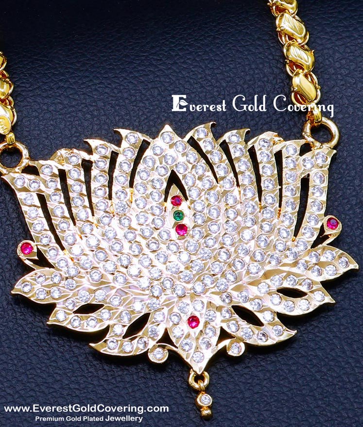 dollar chain design, Dollar chain design gold, Dollar Chain for Ladies, gold dollar chain designs, Gold Dollar Chain New Model, pendant chain, Pendant Chain for women, Pendant Chain Gold Design, pendant chain design, lotus flower lotus pendant gold, lotus pendant chain