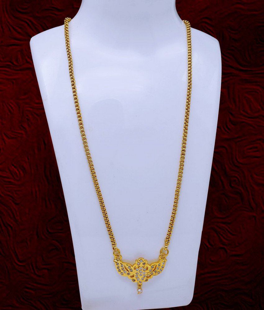 traditional long chain with dollar
