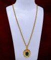 green emerald pendant